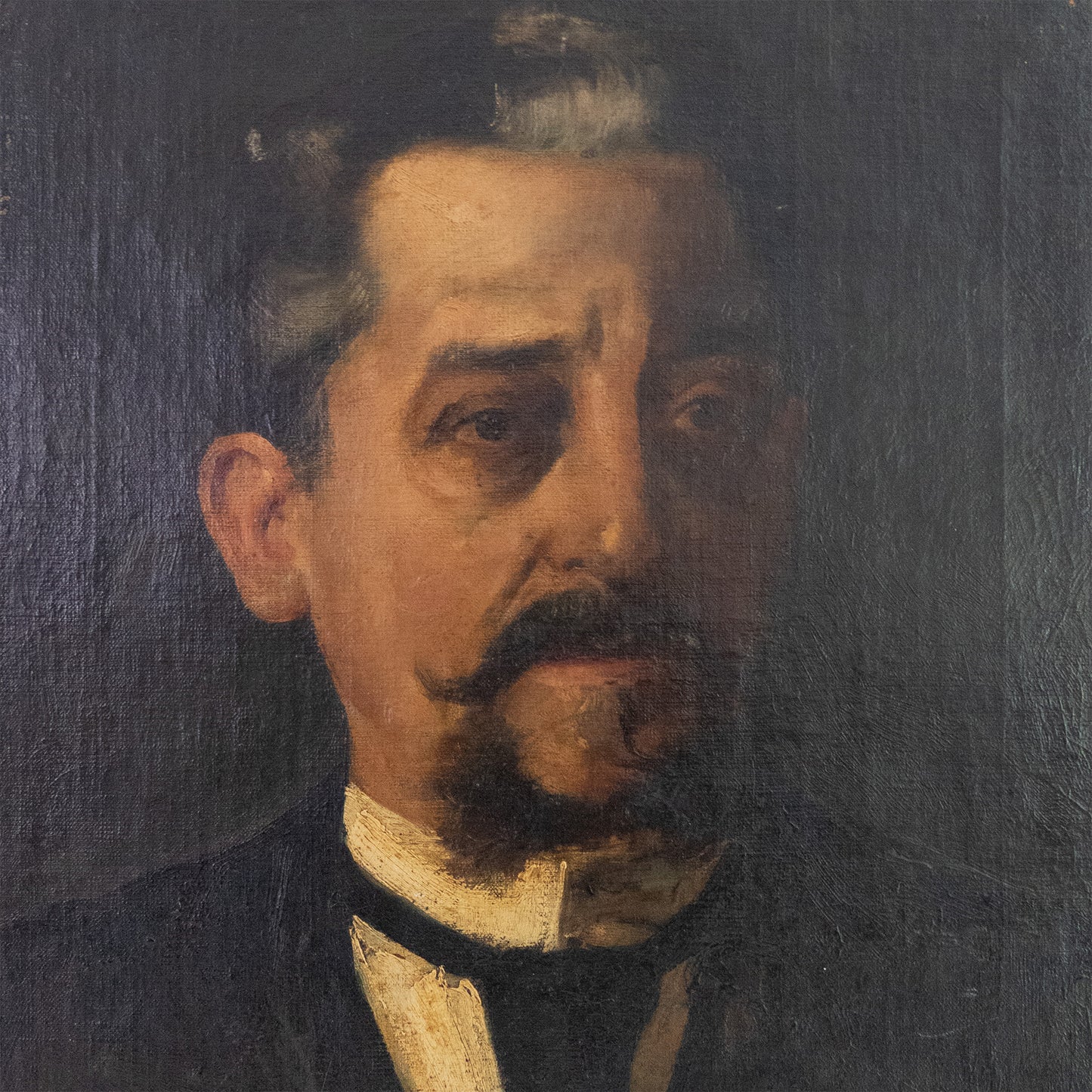 Portrait of a Gentleman – High Quality Oil Sketch on Canvas