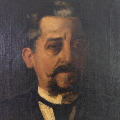 Portrait of a Gentleman – High Quality Oil Sketch on Canvas