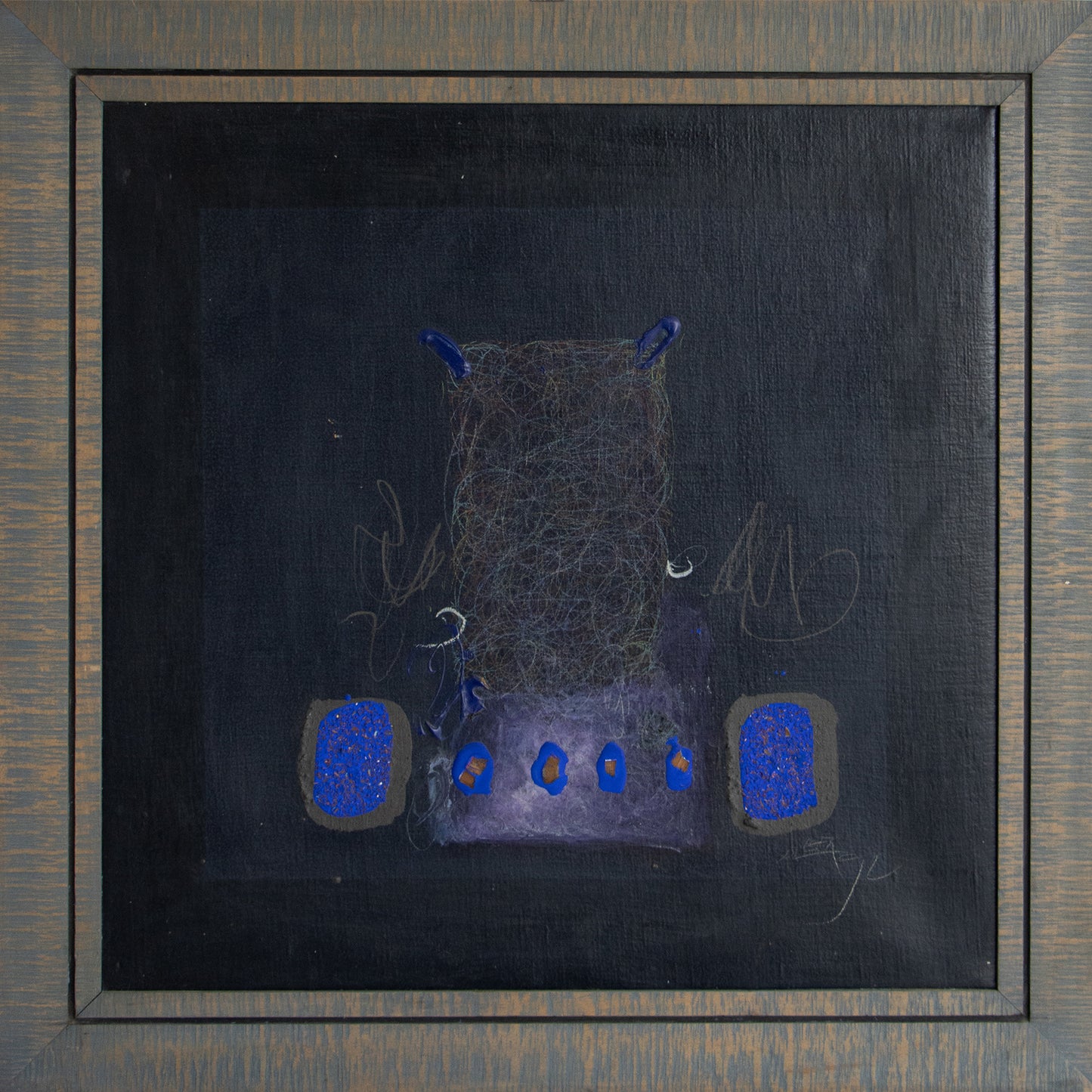 Abstract Mixed Media Composition – Manuel Bea Cervera