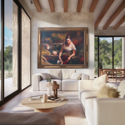 Contemplation - Large Study - Rosendo González Carbonell (1910-1984)