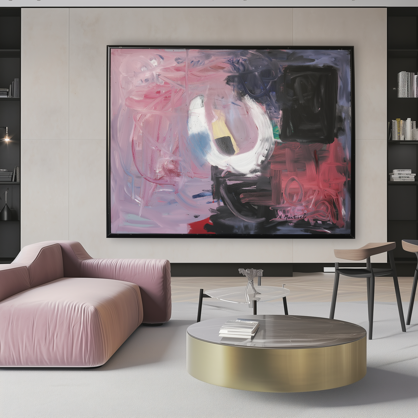 N Montiel - Mid Century Abstract