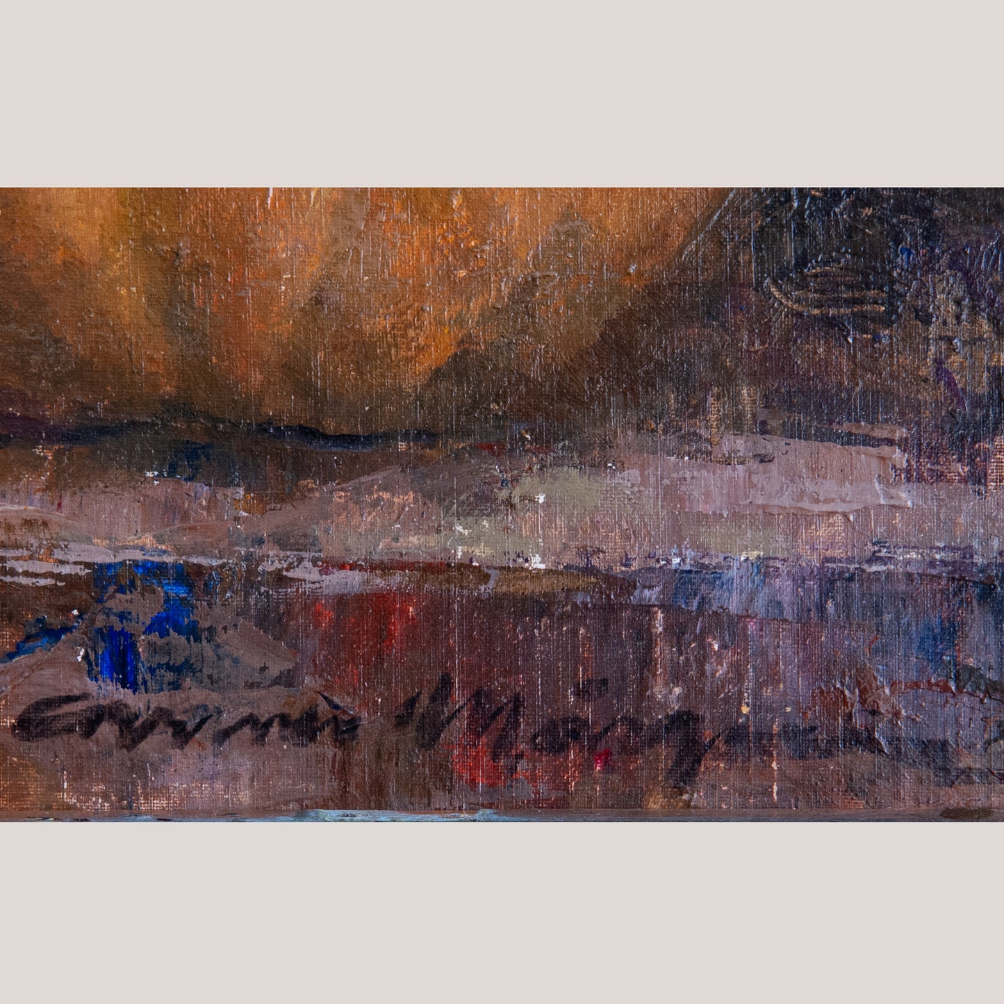 Still Life with Autumn Vegetables – Artist Presently Unidentified - Signed Oil on Canvas