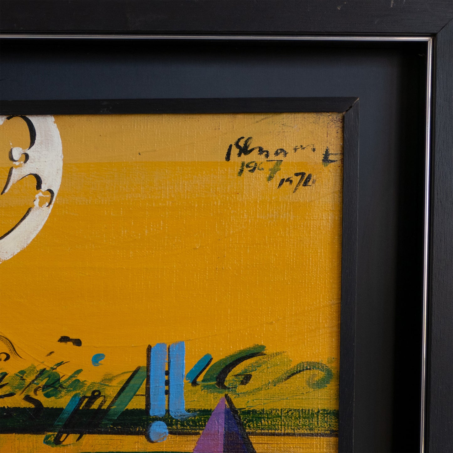 Abstract Calligraphic Composition by Adolf Genovart