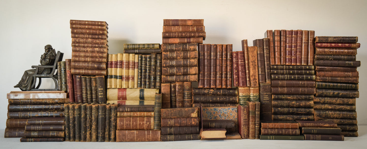 Large Collection of 147 Antique Books