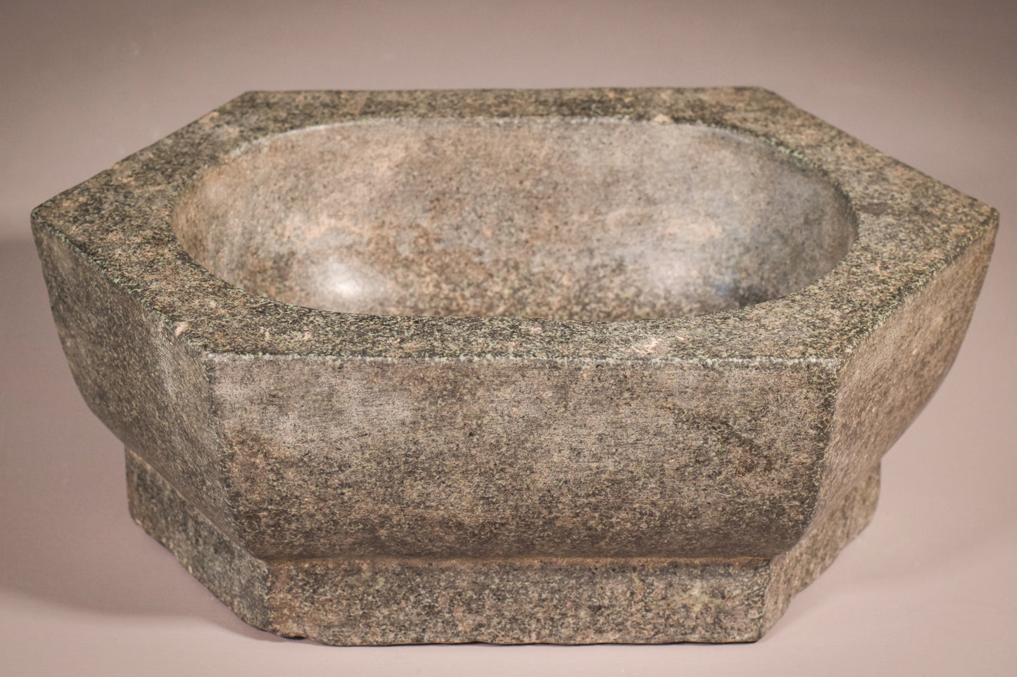 Early Antique Eastern - Carved Stone Bowl