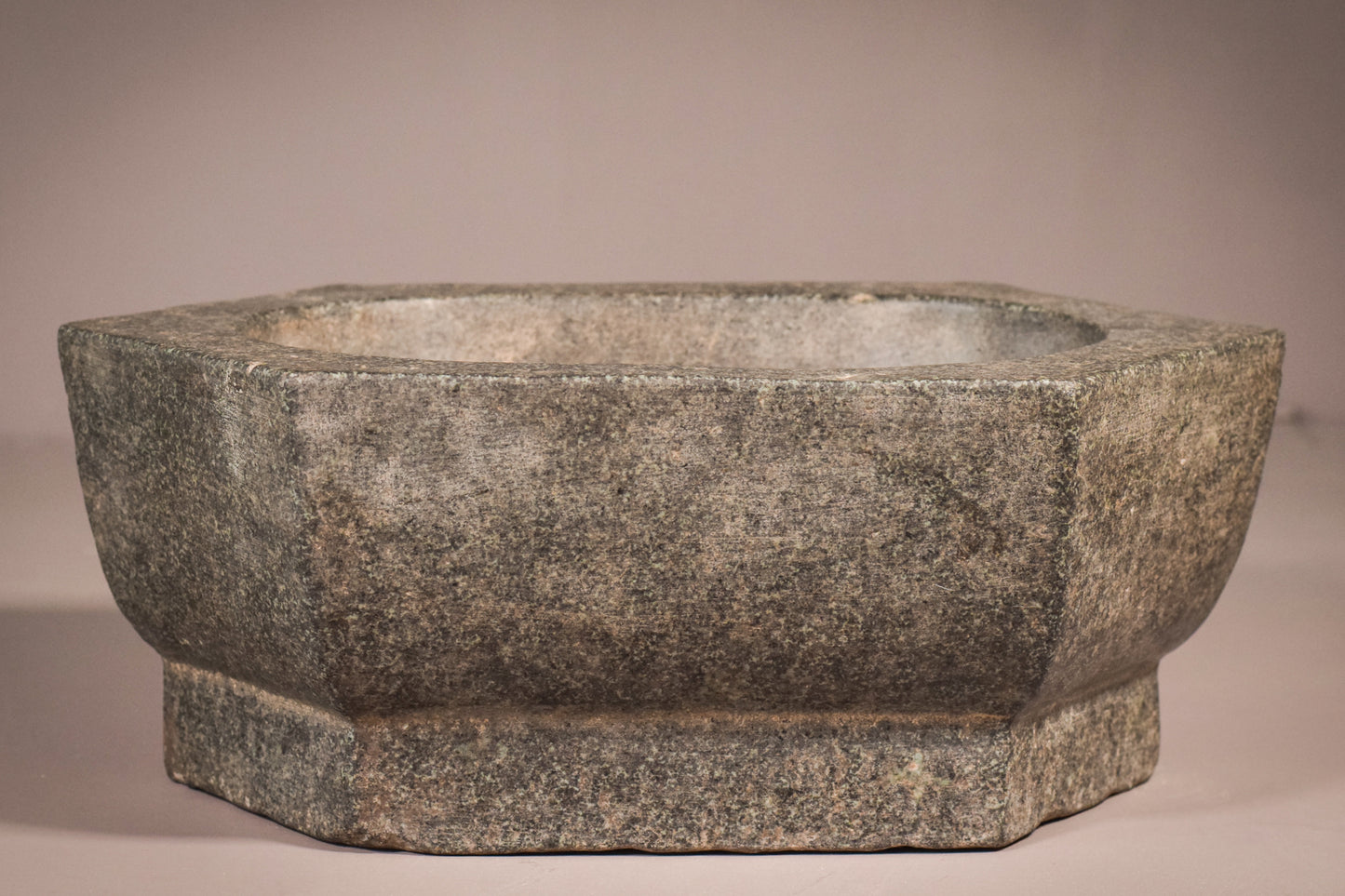 Early Antique Eastern - Carved Stone Bowl