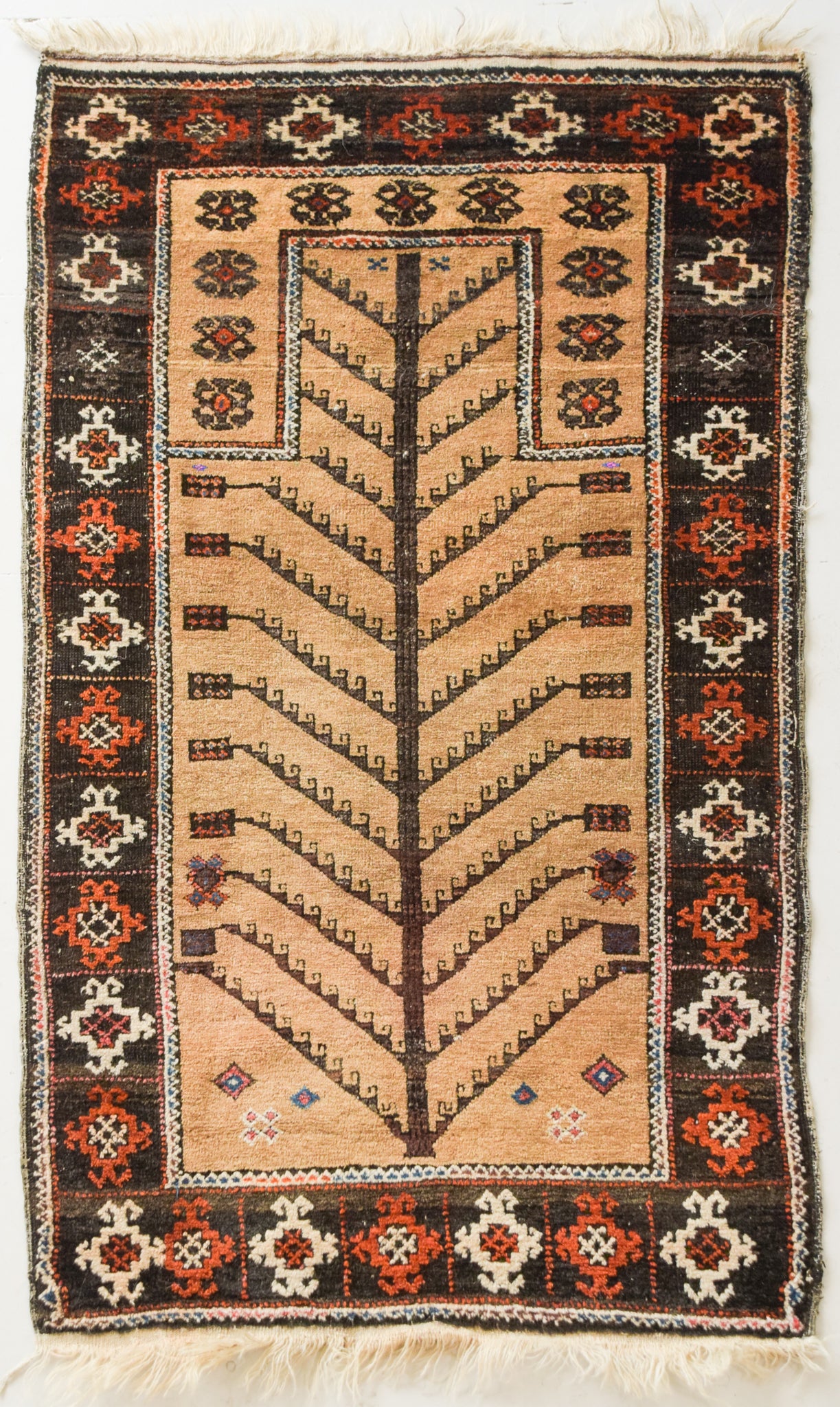 Interesting Handwoven - Afghan Rug