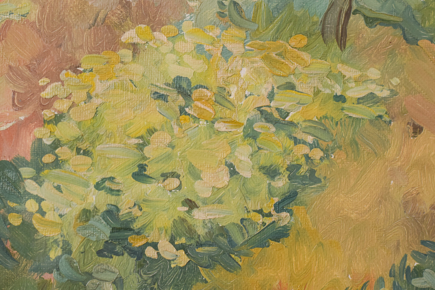 Impressionist - Wooded Landscape with Flowers