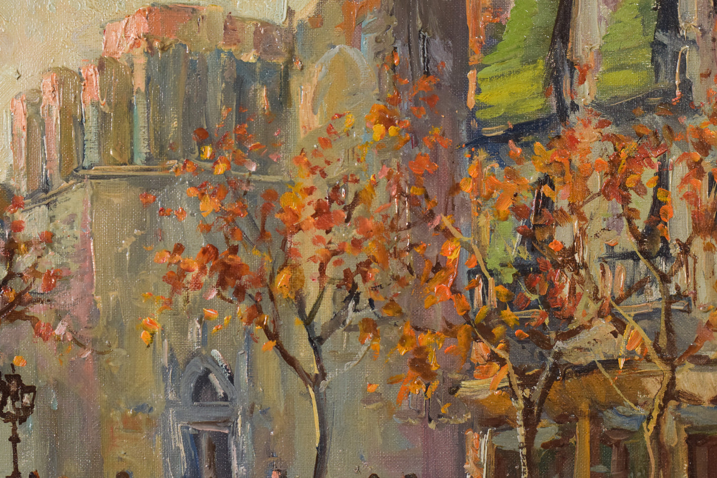 Impressionist - Autumn Cityscape