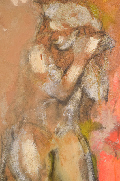 Vicente Vela - Two Large Figurative Expressionist Nude Studies