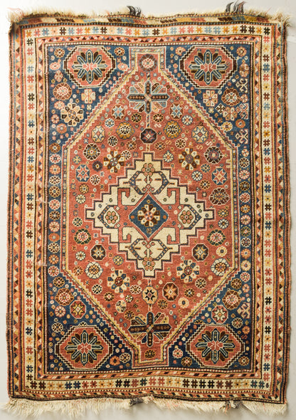Antique Handwoven Persian Rug