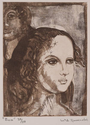 Maria Assumpció Raventós i Torras - Limited Edition Engraved Portrait - Modern Decorative