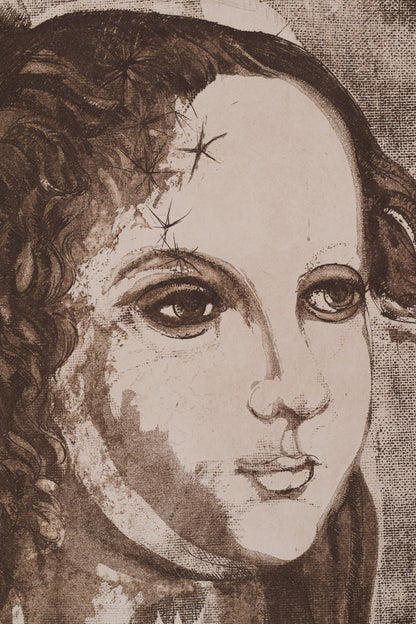 Maria Assumpció Raventós i Torras - Limited Edition Engraved Portrait