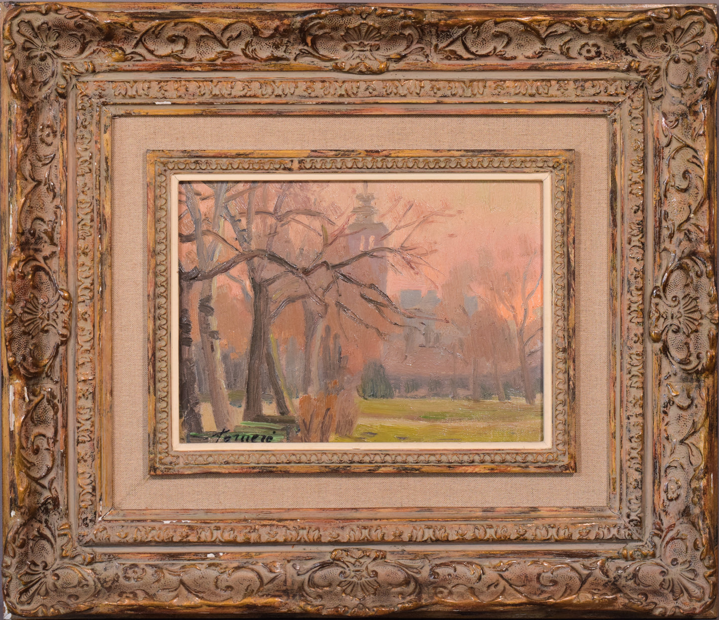 Impressionist Landscape Oil