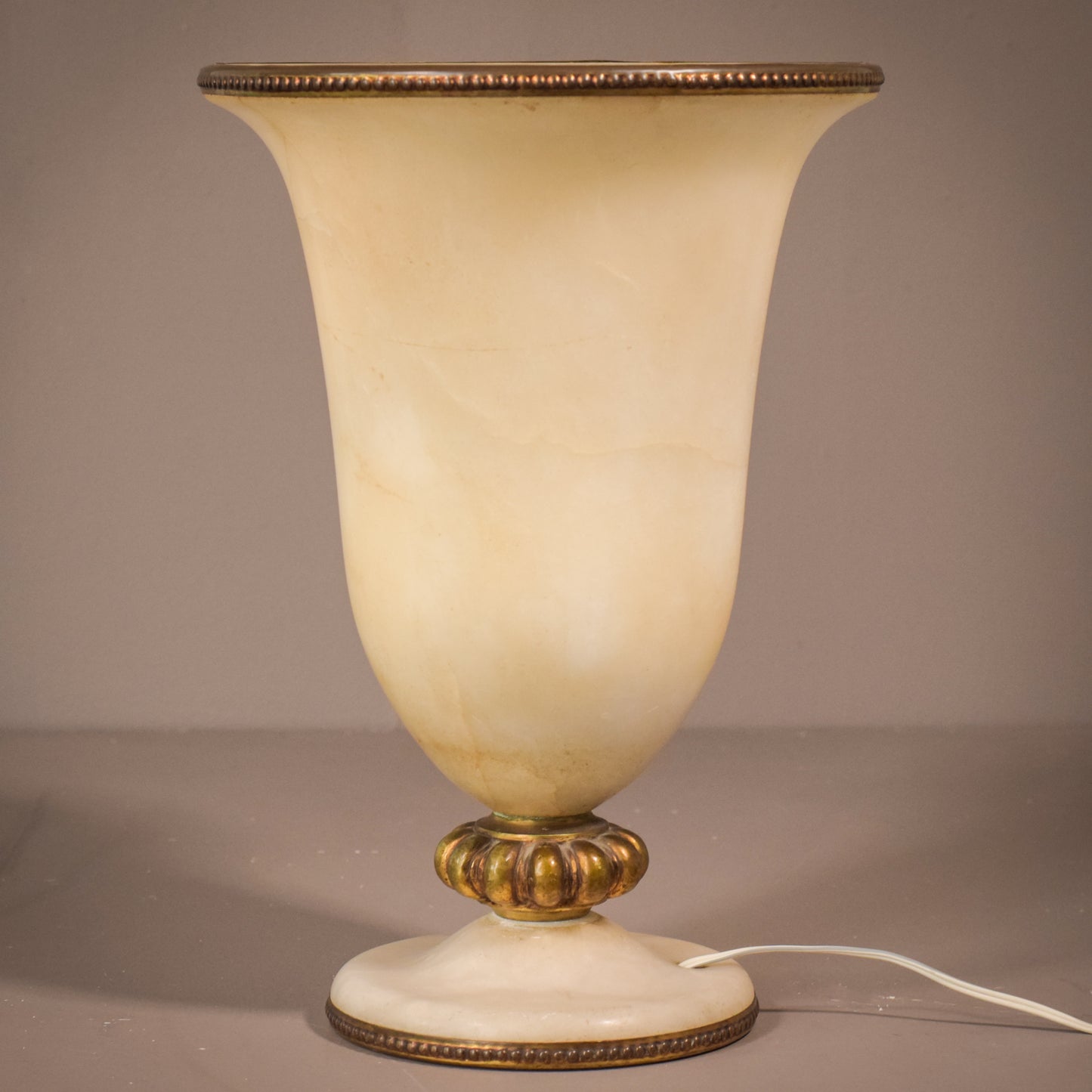 Alabaster and Bronze - Lamp