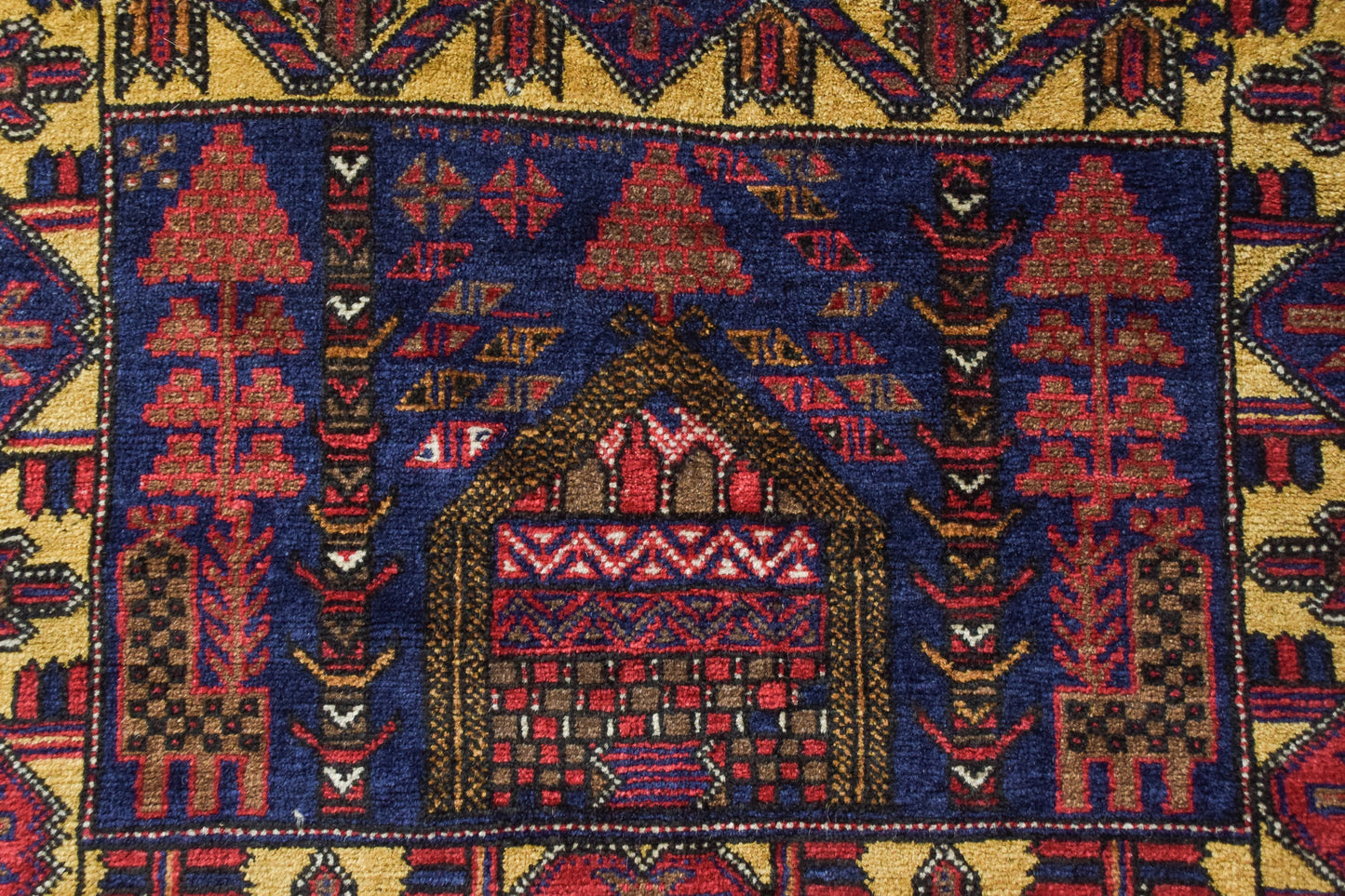 Interesting Handwoven - Tribal Rug