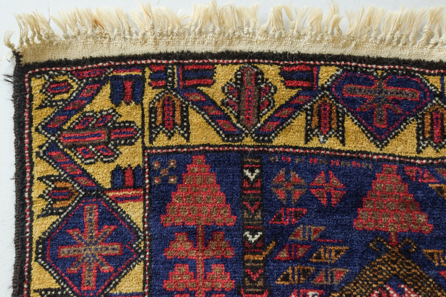 Interesting Handwoven - Tribal Rug