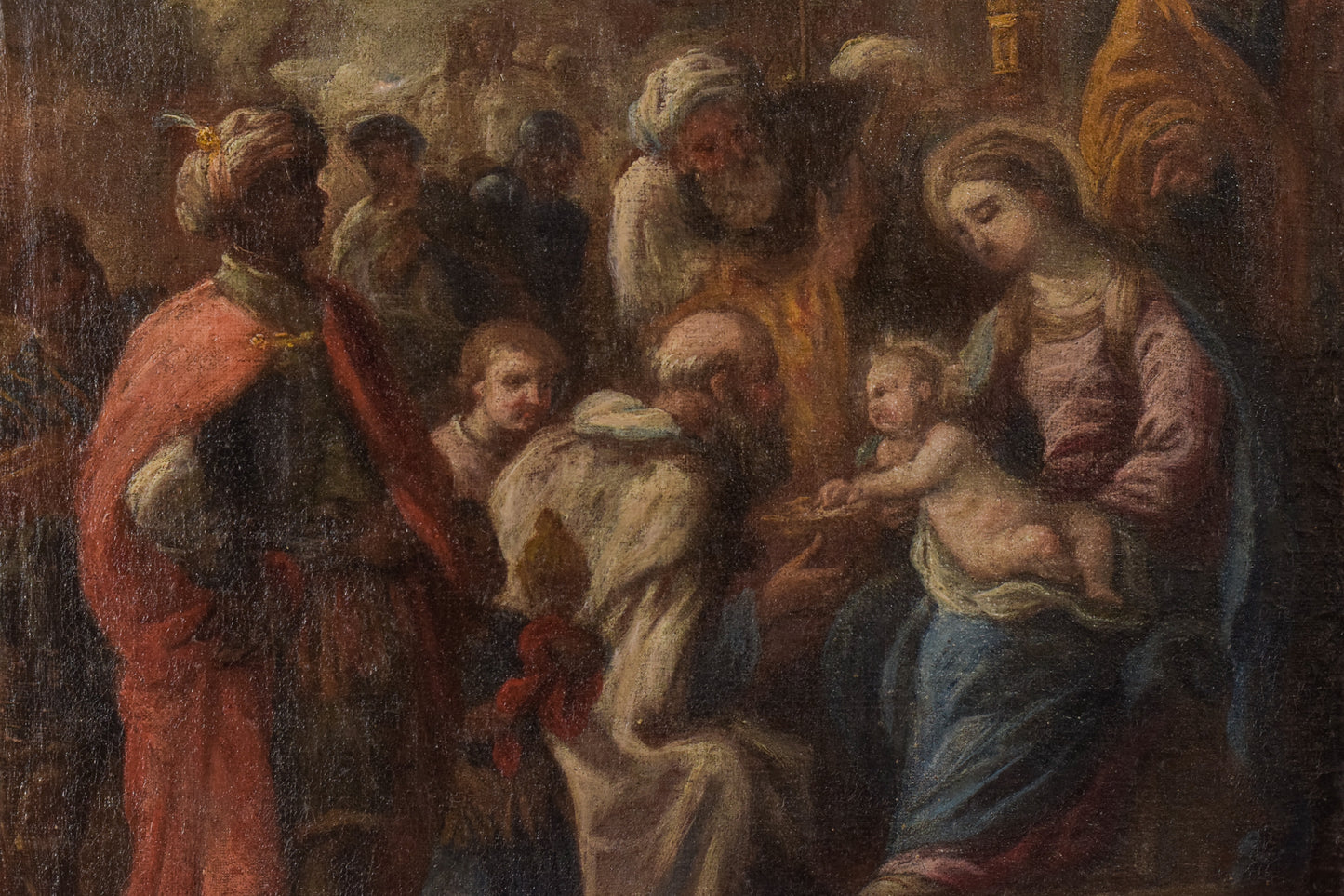 Pintura de los viejos maestros - Natividad de Jesús