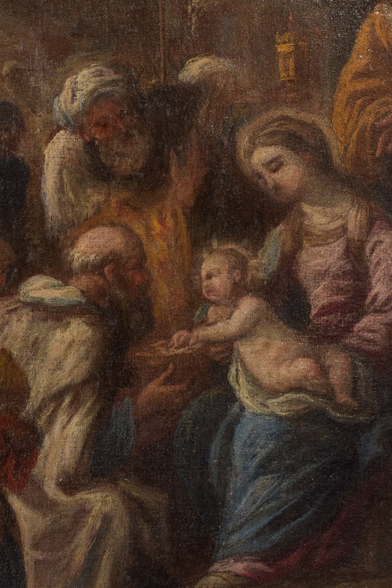 Pintura de los viejos maestros - Natividad de Jesús