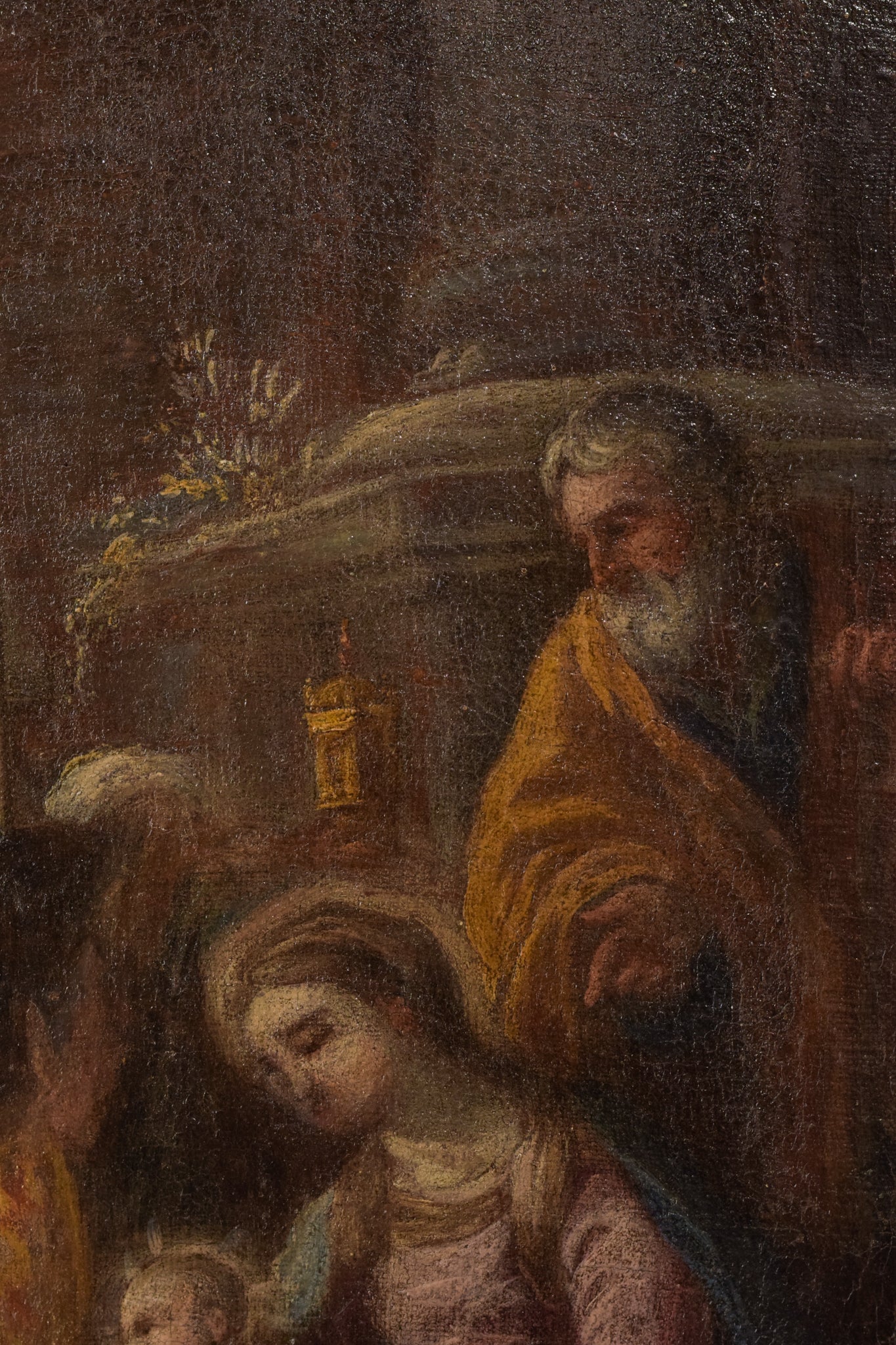 Pintura de los viejos maestros - Natividad de Jesús