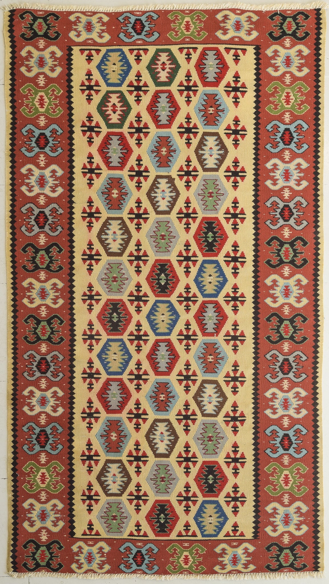 Colourful Handwoven - Kilim Rug