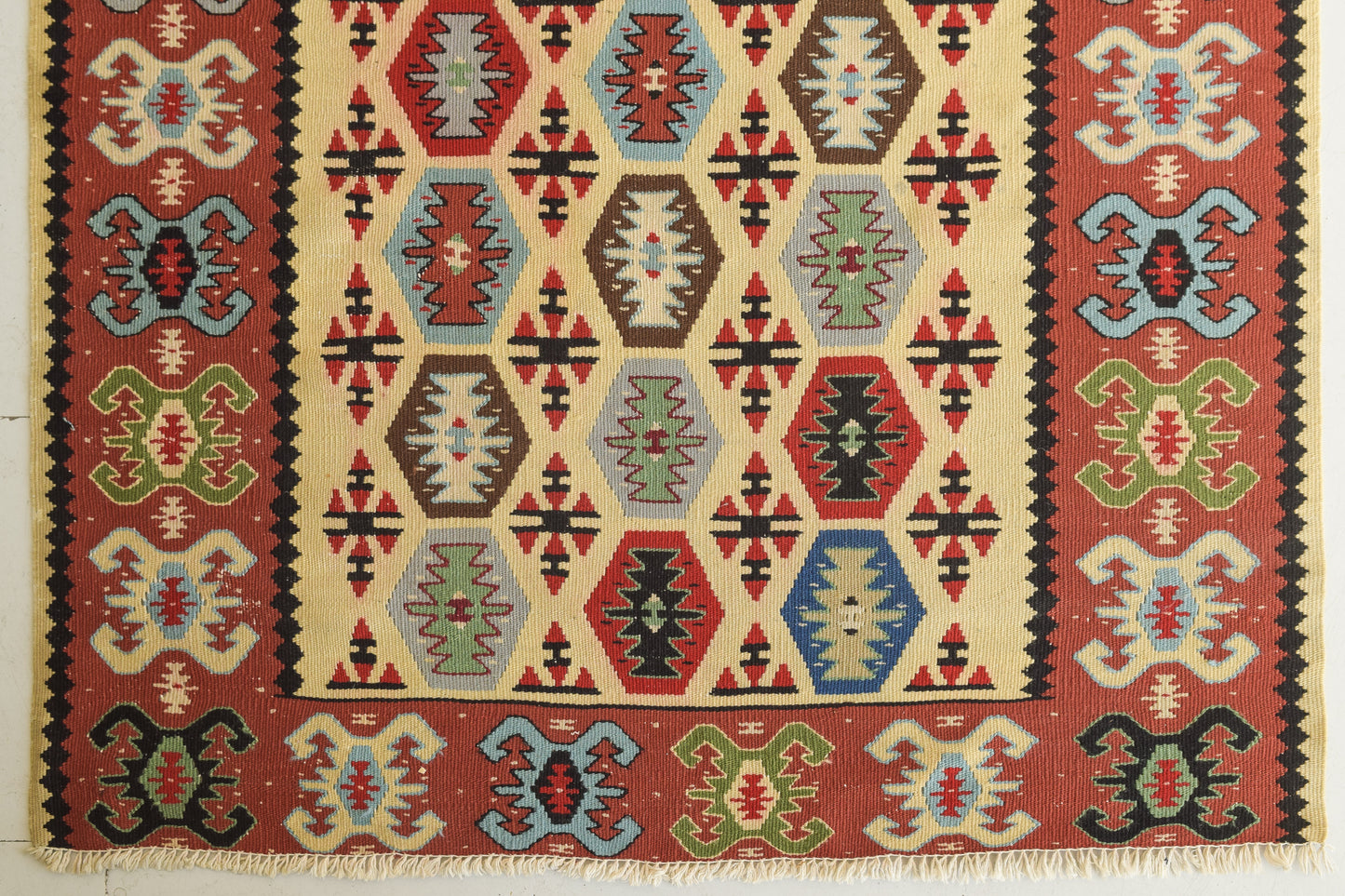 Colourful Handwoven - Kilim Rug
