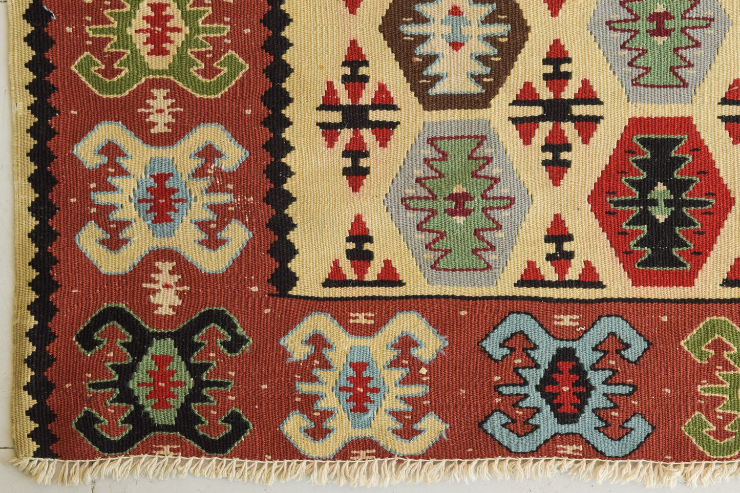 Colourful Handwoven - Kilim Rug