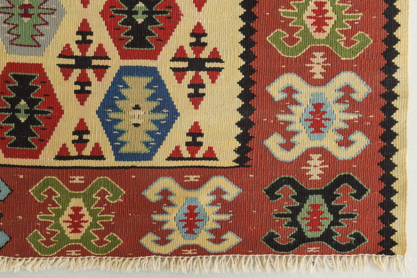 Colourful Handwoven - Kilim Rug