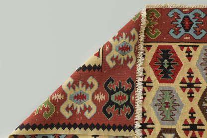 Colourful Handwoven - Kilim Rug