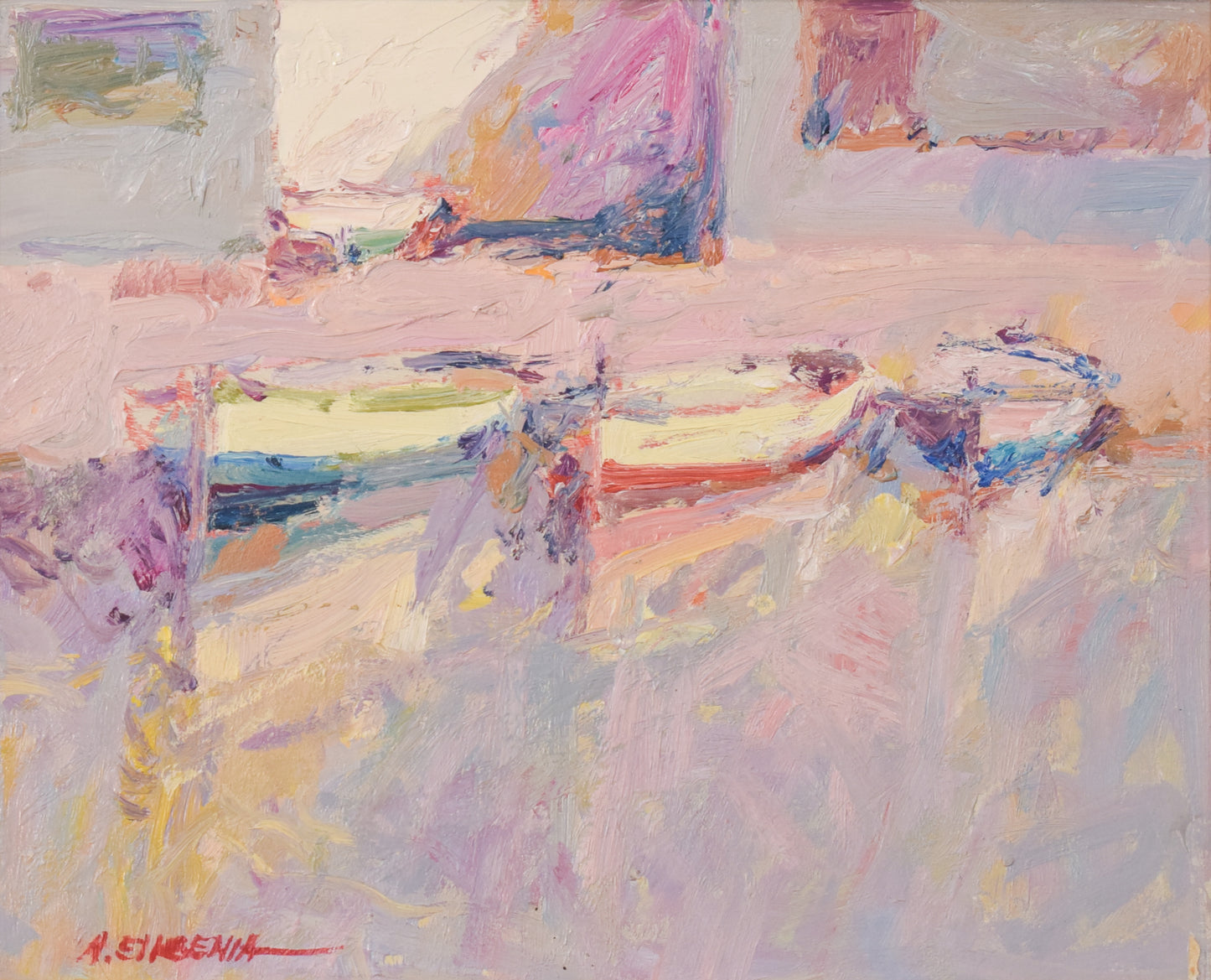 Post Impressionist - Fishing Boats