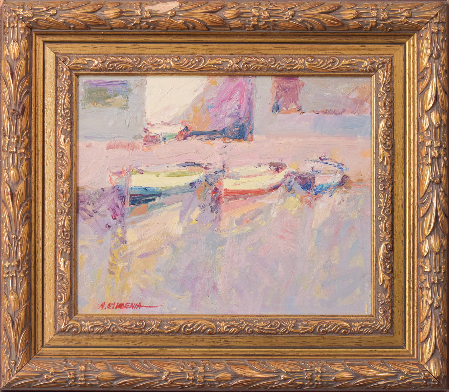 Post Impressionist - Fishing Boats