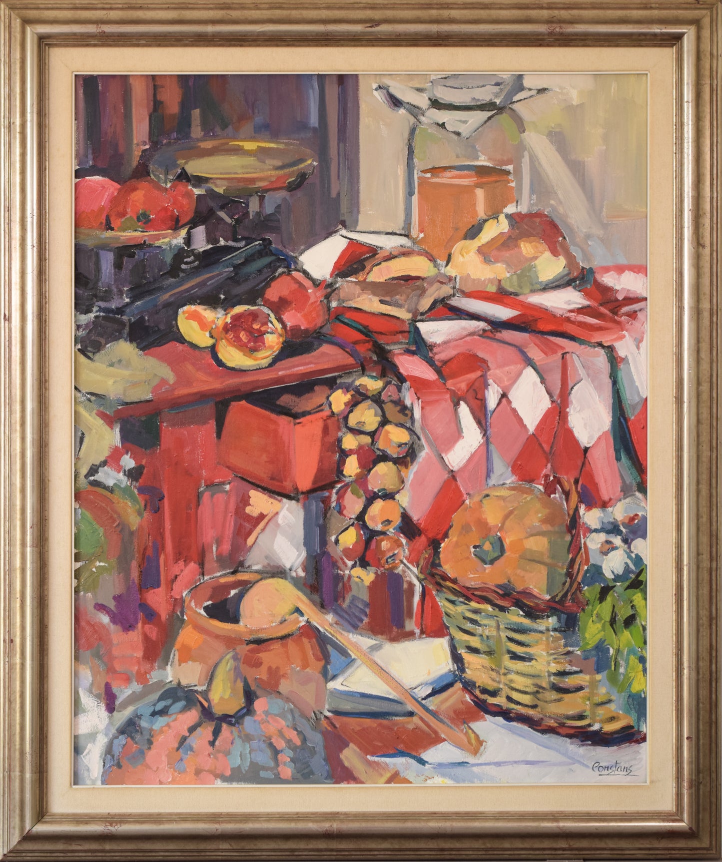 Large Still Life with Pumpkins