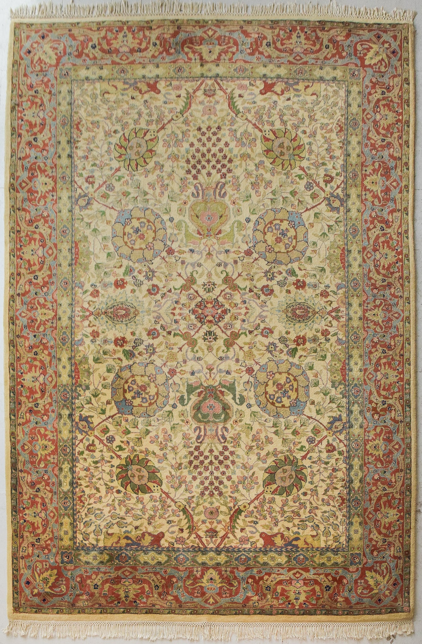 Magnificent Large Handwoven Rug - Liberty & Co - Art Nouveau Style