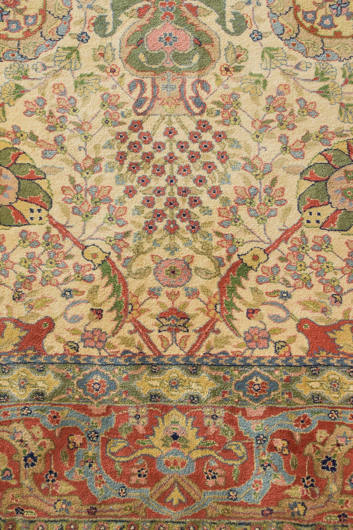 Magnificent Large Handwoven Rug - Liberty & Co - Art Nouveau Style