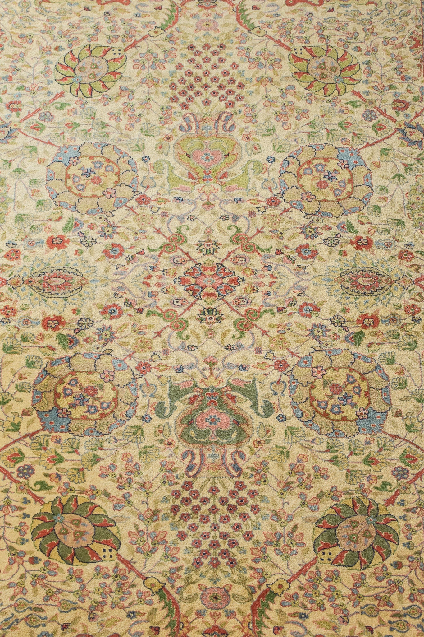 Magnificent Large Handwoven Rug - Liberty & Co - Art Nouveau Style