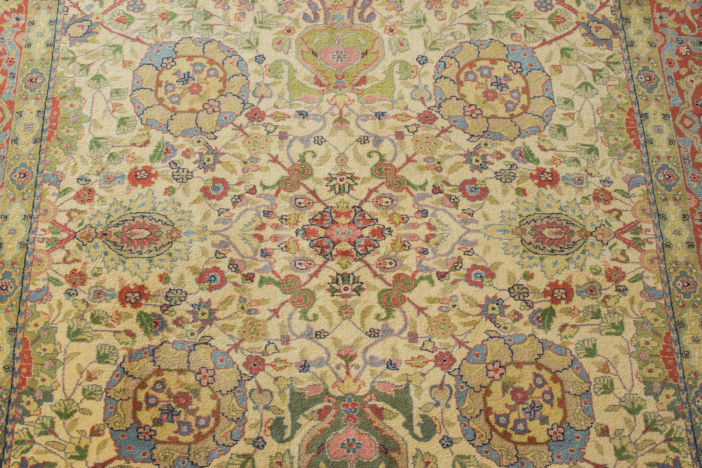 Magnificent Large Handwoven Rug - Liberty & Co - Art Nouveau Style