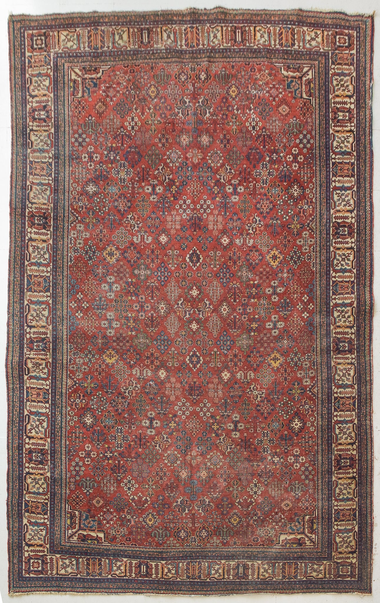 Large Handwoven - Vintage Tabriz Rug