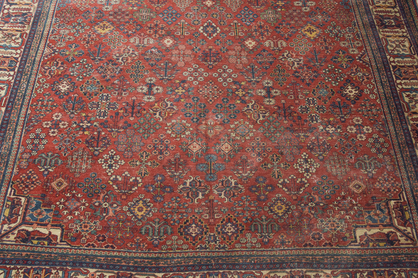 Large Handwoven - Vintage Tabriz Rug