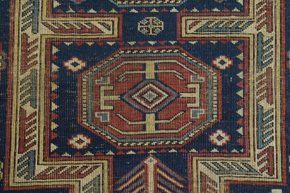 Vintage Handwoven Shiraz Rug