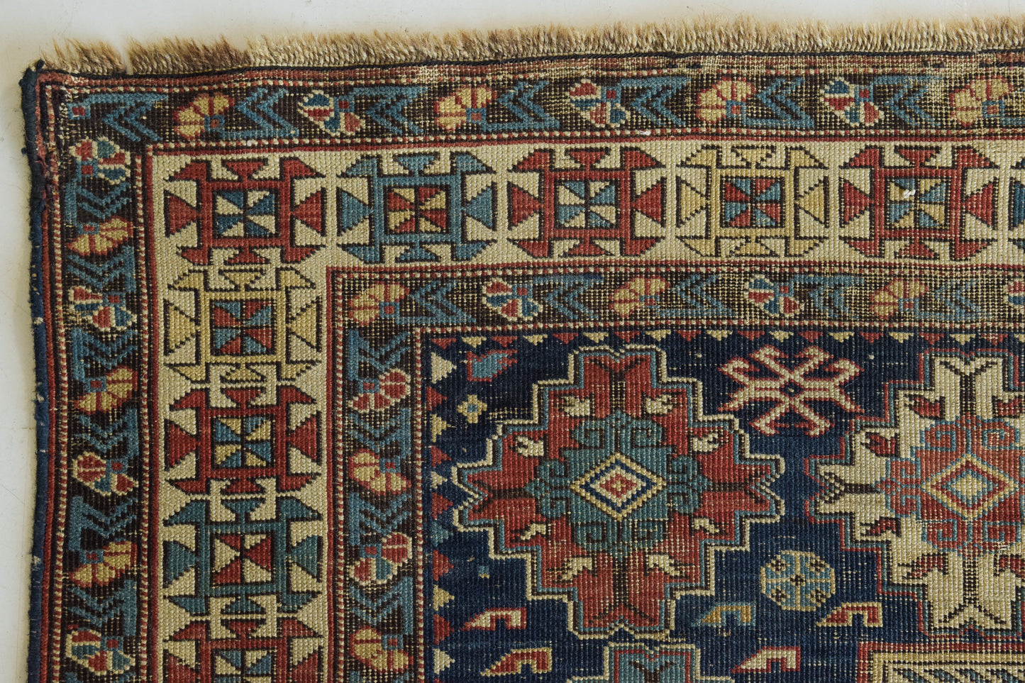 Vintage Handwoven Shiraz Rug