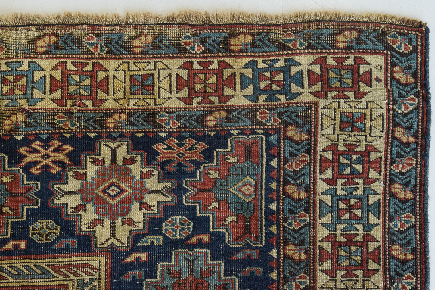 Vintage Handwoven Shiraz Rug