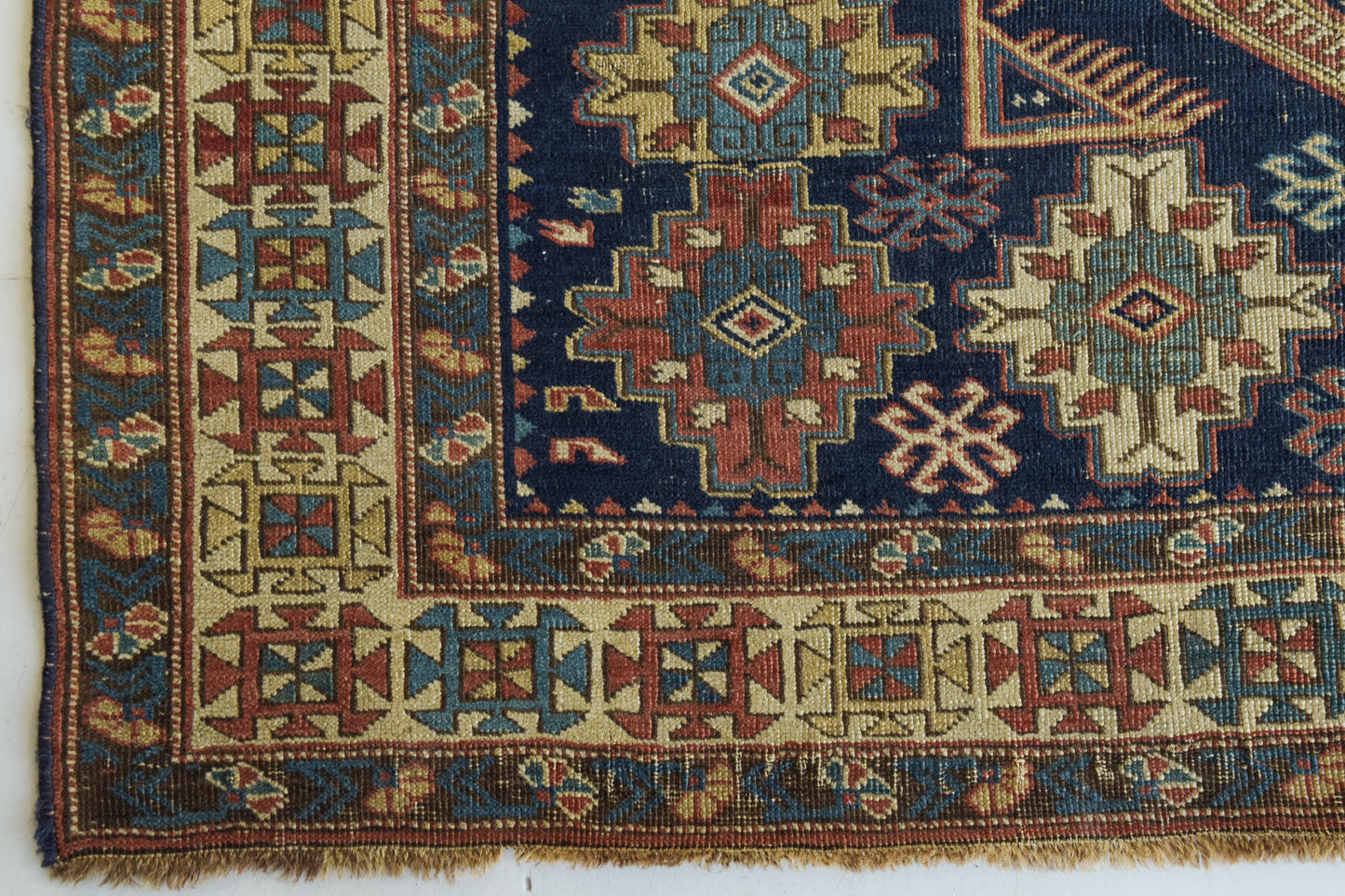 Vintage Handwoven Shiraz Rug