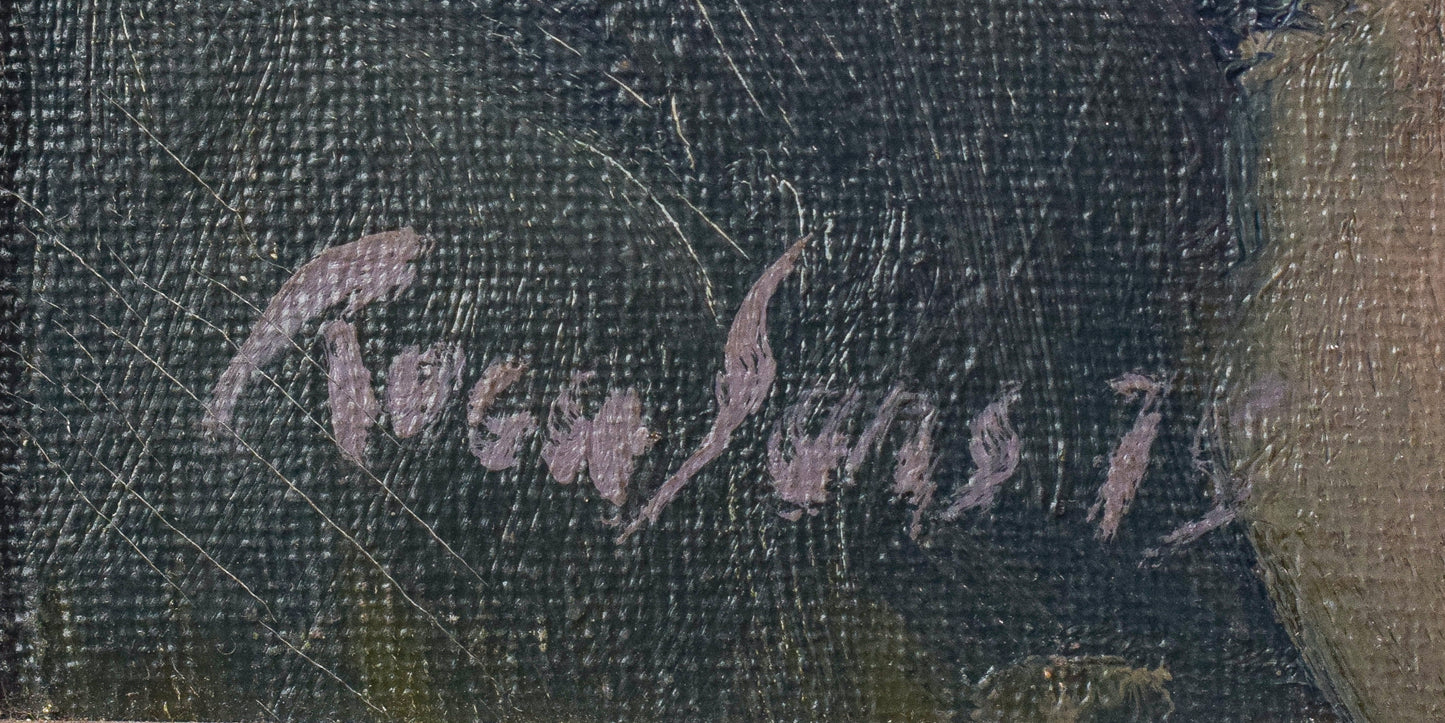 Seguidor de Paul Gauguin - Paisaje forestal