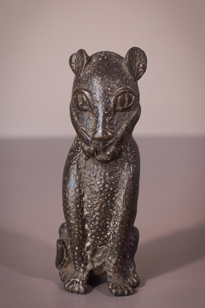 African Benin Bronze Leopard