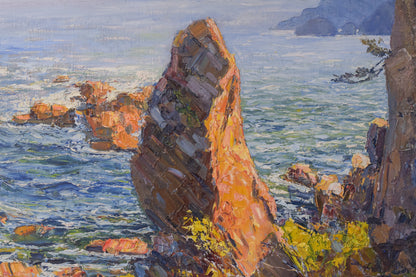 E. Palá - Impressionist Coastal Seascape