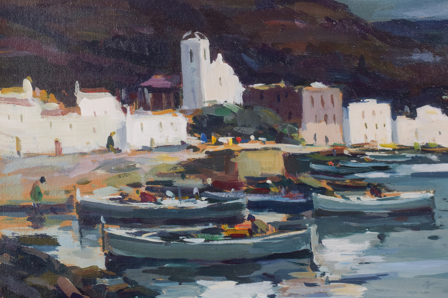 Jaume Mariné i Albamonte - Paisaje Marino Litoral de Cadaqués