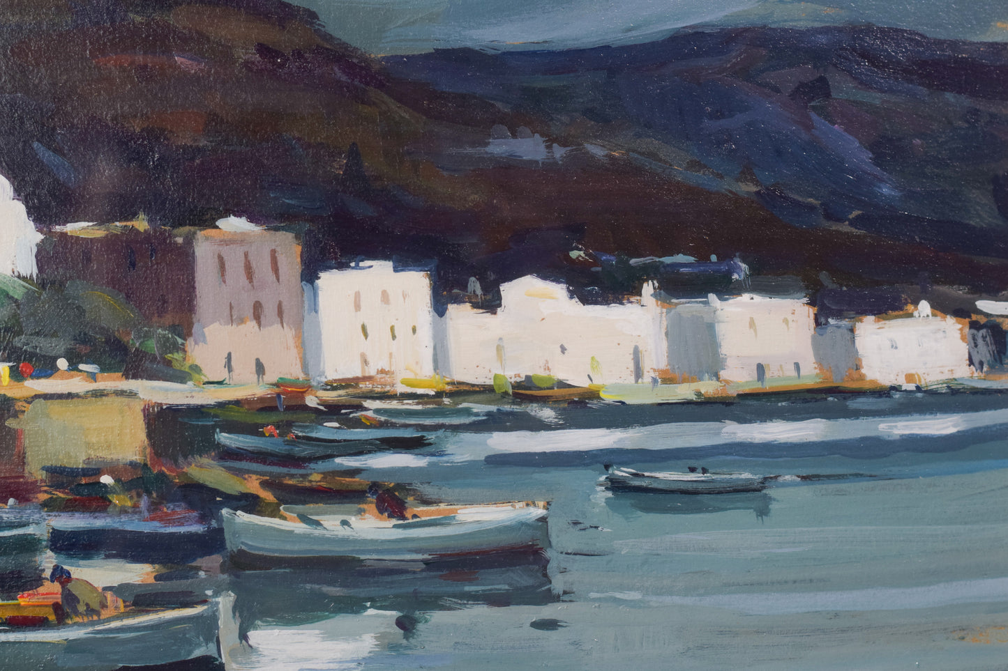 Jaume Mariné i Albamonte - Paisaje Marino Litoral de Cadaqués