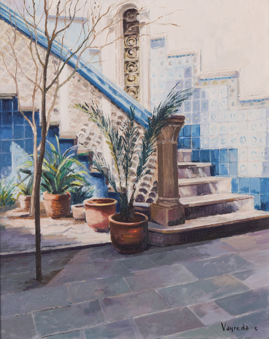 Josep Maria Vayreda Canadell - Study of a Courtyard