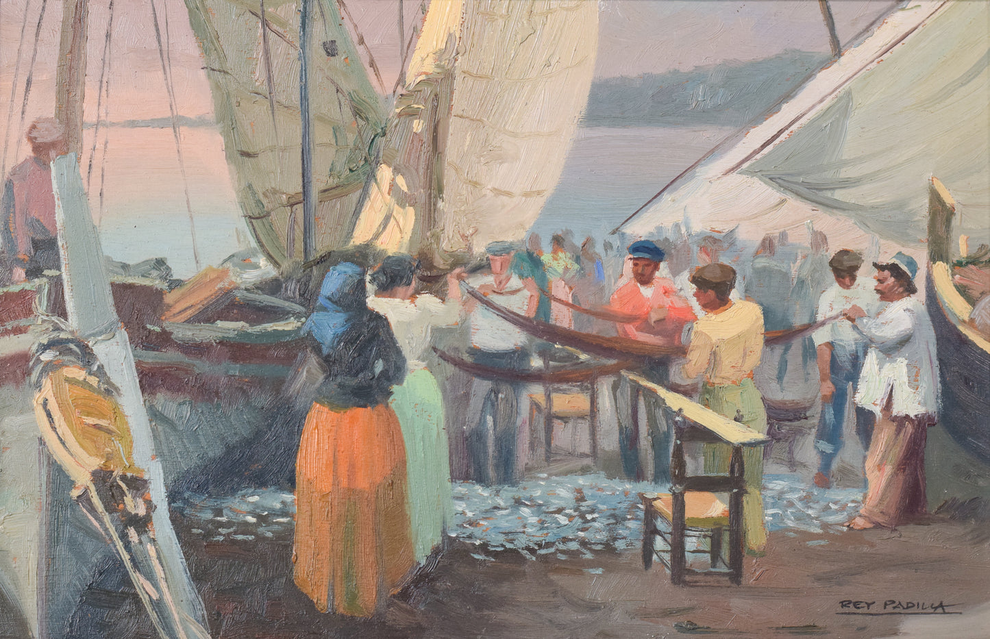 Sebastián Rey Padilla - Port Scene