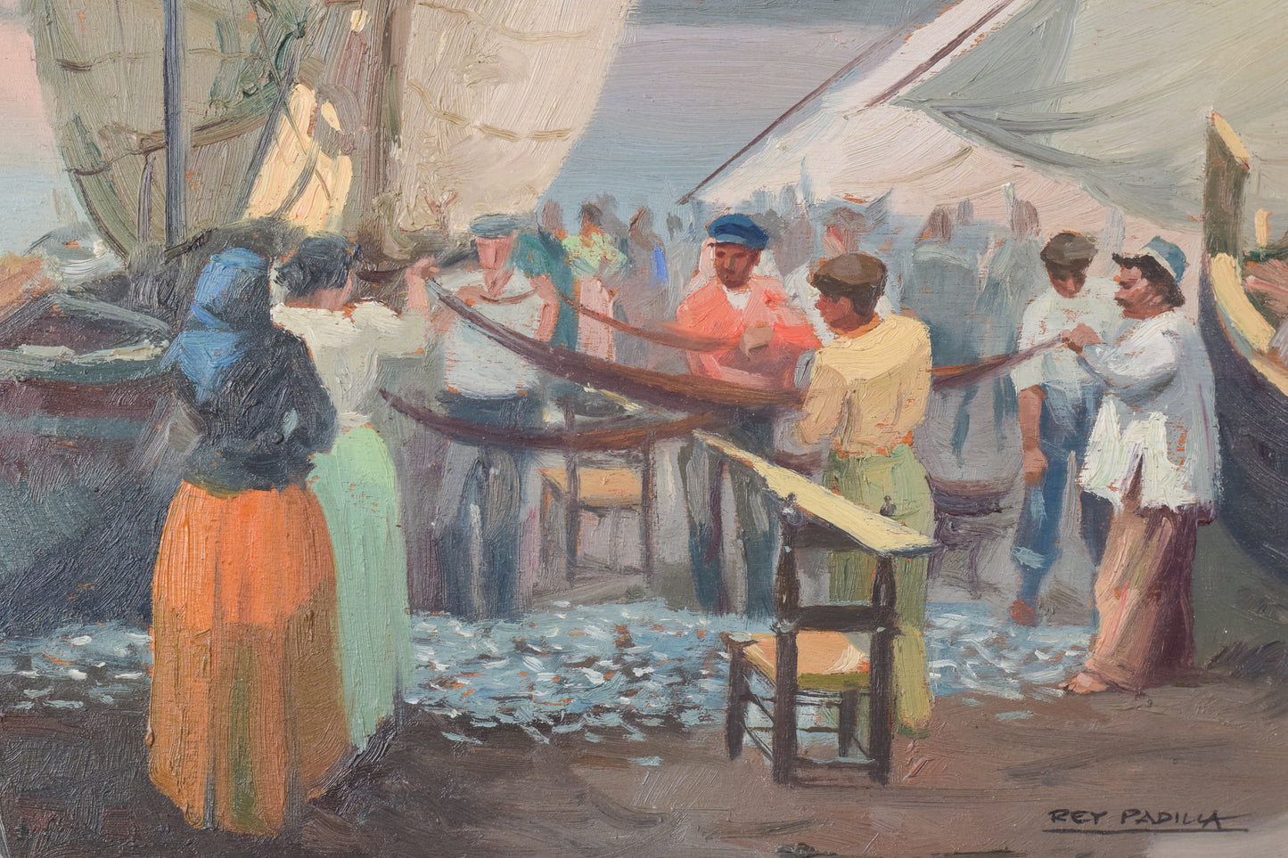 Sebastián Rey Padilla - Port Scene